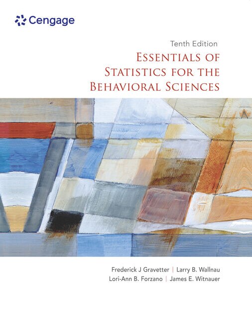 Essentials Of Statistics For The Behavioral Sciences by Frederick J Gravetter, Paperback | Indigo Chapters