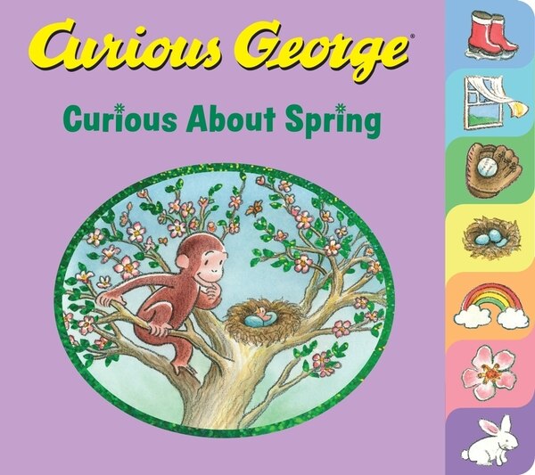 Curious George Curious About Spring Tabbed, Board Book by H. A. Rey | Indigo Chapters