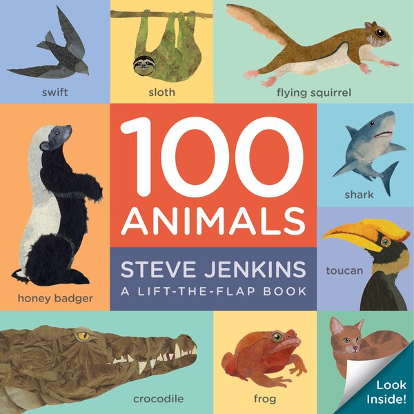 100 Animals, Board Book: Lift-the-flap by Steve Jenkins | Indigo Chapters