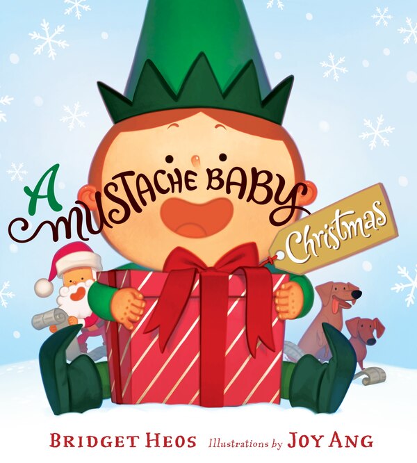 A Mustache Baby Christmas, Board Book by Bridget Heos | Indigo Chapters