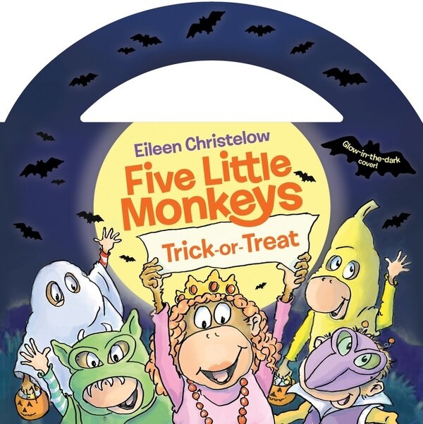 Five Little Monkeys Trick-or-treat Glow-in-the-dark Edition by Eileen Christelow, Board Book | Indigo Chapters