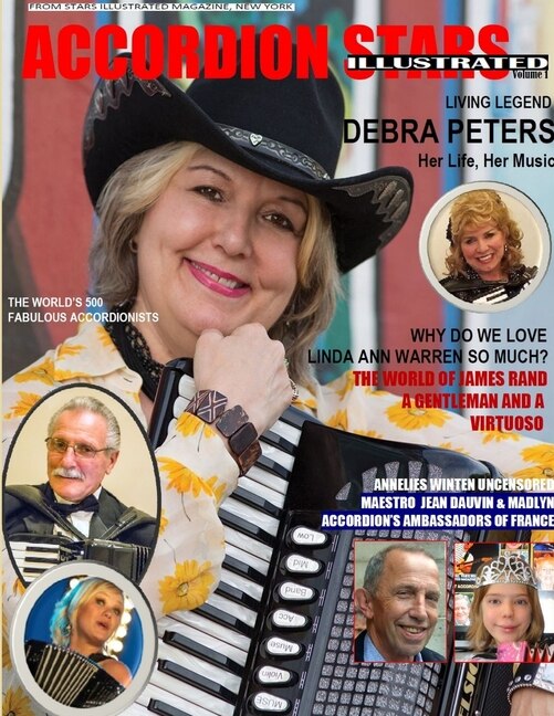 Accordion Stars Illustrated Magazine-Book. Black & White. Vol.1 March 2019 by Wj News Agency Times Square Press, Paperback | Indigo Chapters