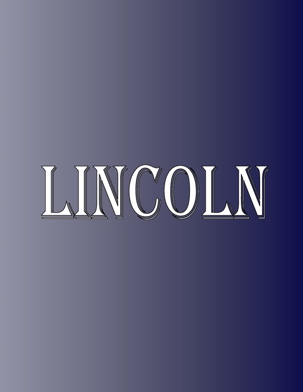 Lincoln by Rwg Rwg, Paperback | Indigo Chapters