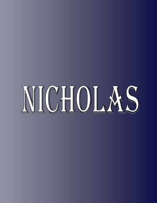 Nicholas by Rwg Rwg, Paperback | Indigo Chapters