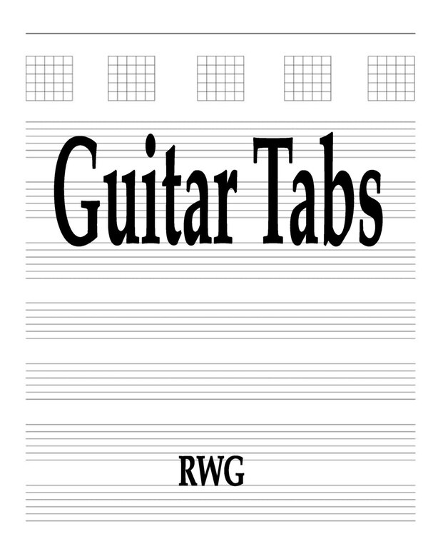 Guitar Tabs by Rwg Rwg, Paperback | Indigo Chapters