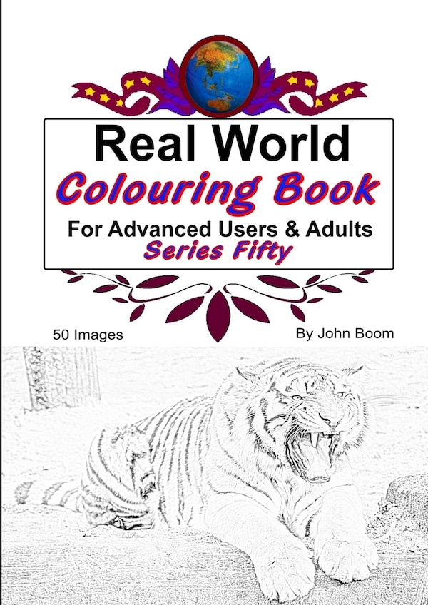 Real World Colouring Books Series 50 by John Boom, Paperback | Indigo Chapters