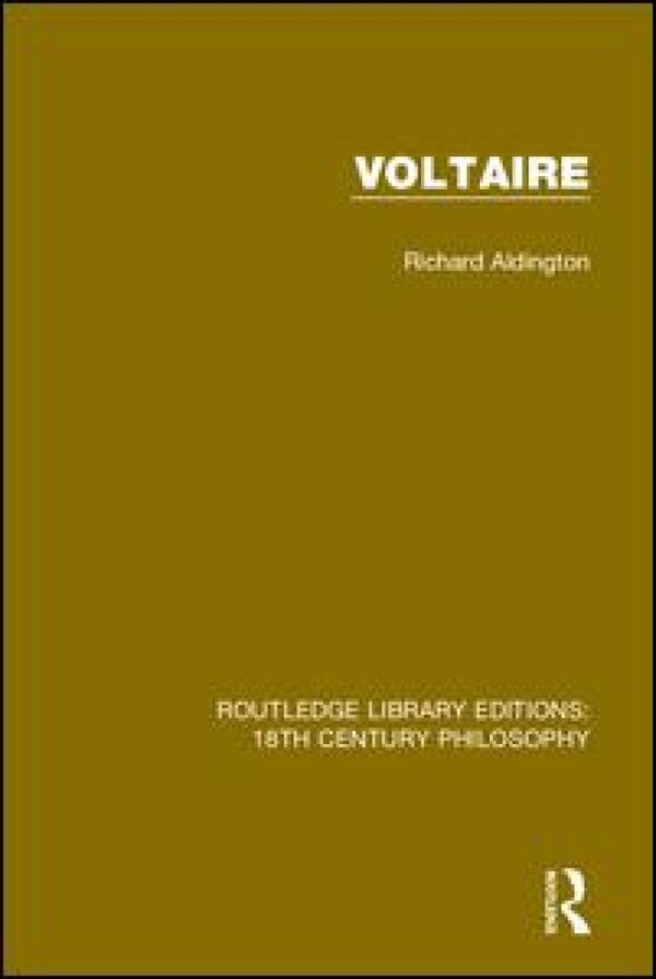 Voltaire by Richard Aldington, Paperback | Indigo Chapters