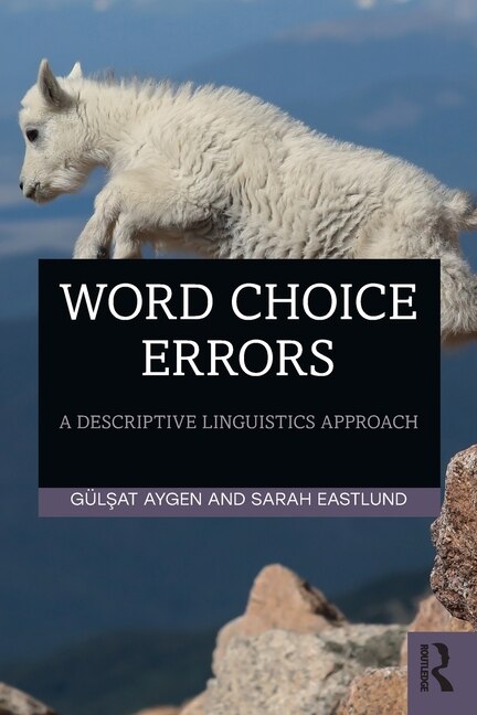 Word Choice Errors by Gulsat Aygen, Paperback | Indigo Chapters