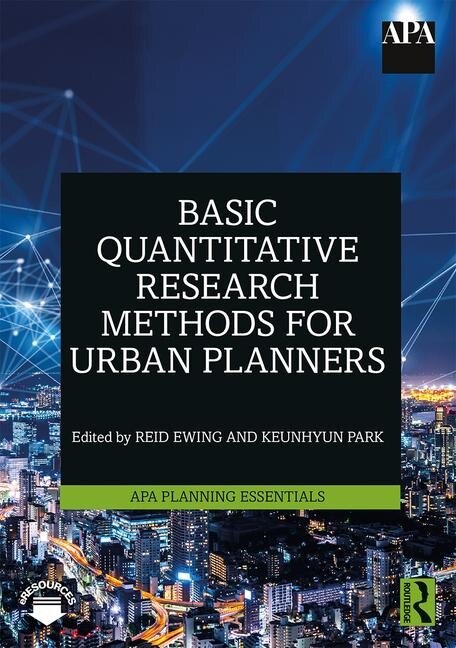 Basic Quantitative Research Methods For Urban Planners by Reid Ewing, Paperback | Indigo Chapters