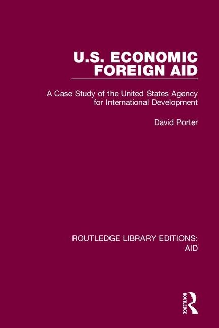 U.s. Economic Foreign Aid by David S. Porter, Paperback | Indigo Chapters