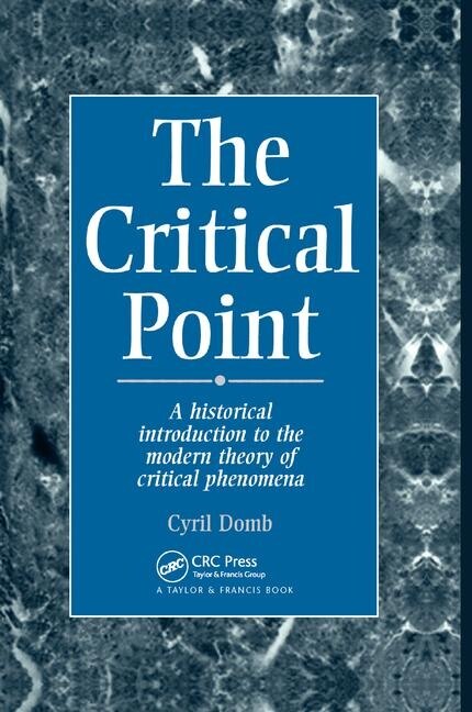 The Critical Point by C Domb, Paperback | Indigo Chapters