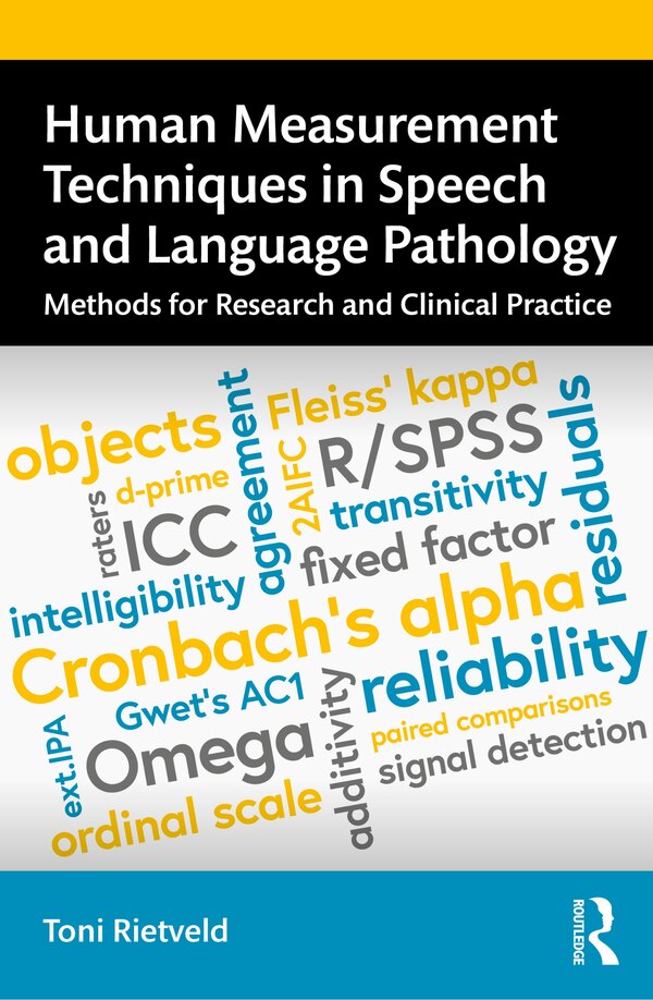 Human Measurement Techniques In Speech And Language Pathology by Rietveld Toni, Paperback | Indigo Chapters
