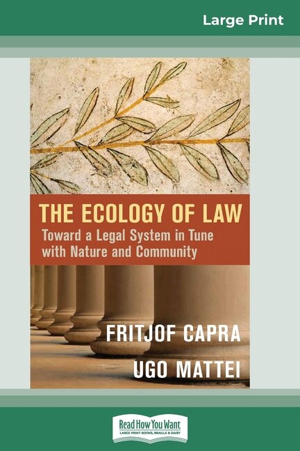 The Ecology Of Law by Fritjof Capra, Paperback | Indigo Chapters