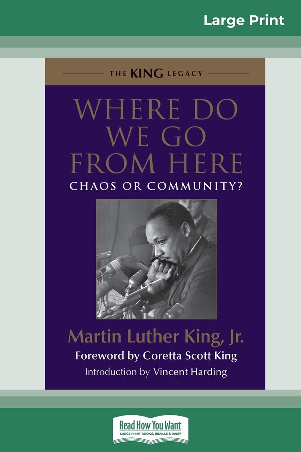 Where Do We Go From Here by Martin Luther King, Paperback | Indigo Chapters