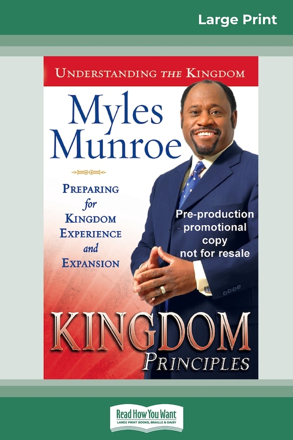 Kingdom Principles by Myles Munroe, Paperback | Indigo Chapters