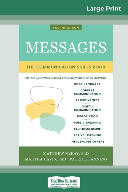 Messages by Matthew McKay, Paperback | Indigo Chapters