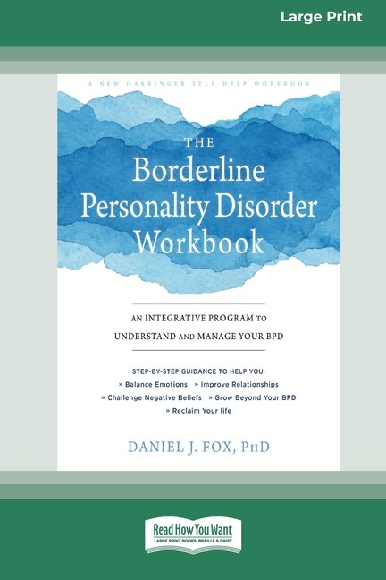 The Borderline Personality Disorder Workbook by Daniel J Fox, Paperback | Indigo Chapters