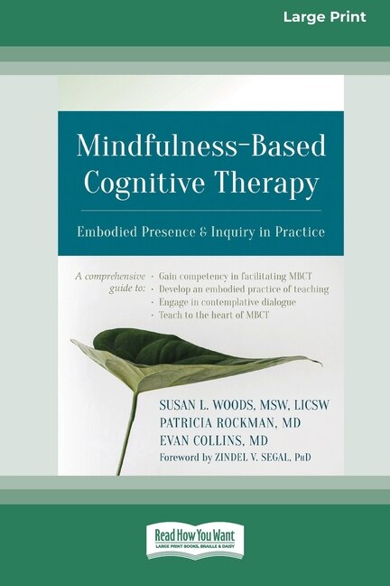 Mindfulness-Based Cognitive Therapy by Susan L Woods, Paperback | Indigo Chapters