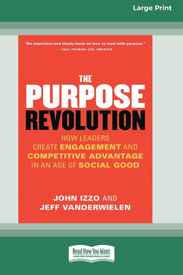 The Purpose Revolution by John Izzo, Paperback | Indigo Chapters