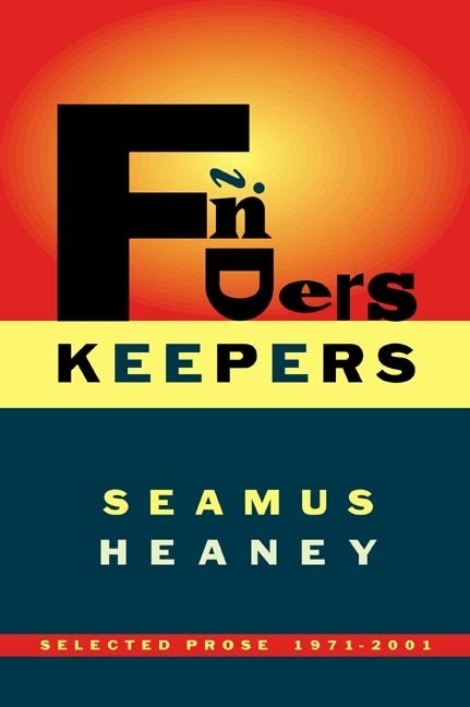 Finders Keepers by SEAMUS HEANEY, Paperback | Indigo Chapters