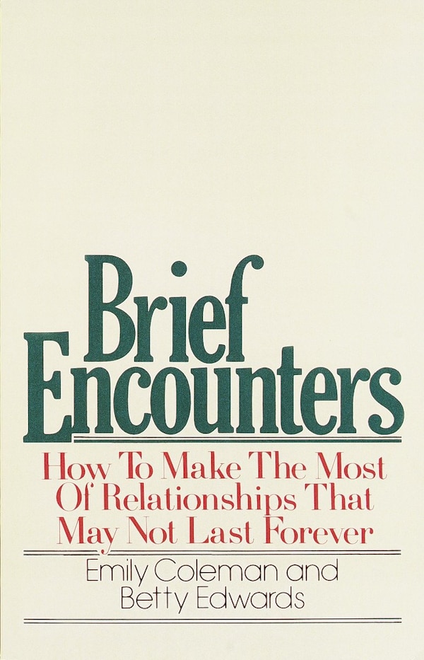 Brief Encounters by Emily Coleman, Paperback | Indigo Chapters