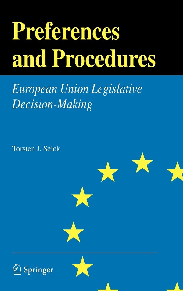 Preferences and Procedures by Torsten J. Selck, Hardcover | Indigo Chapters