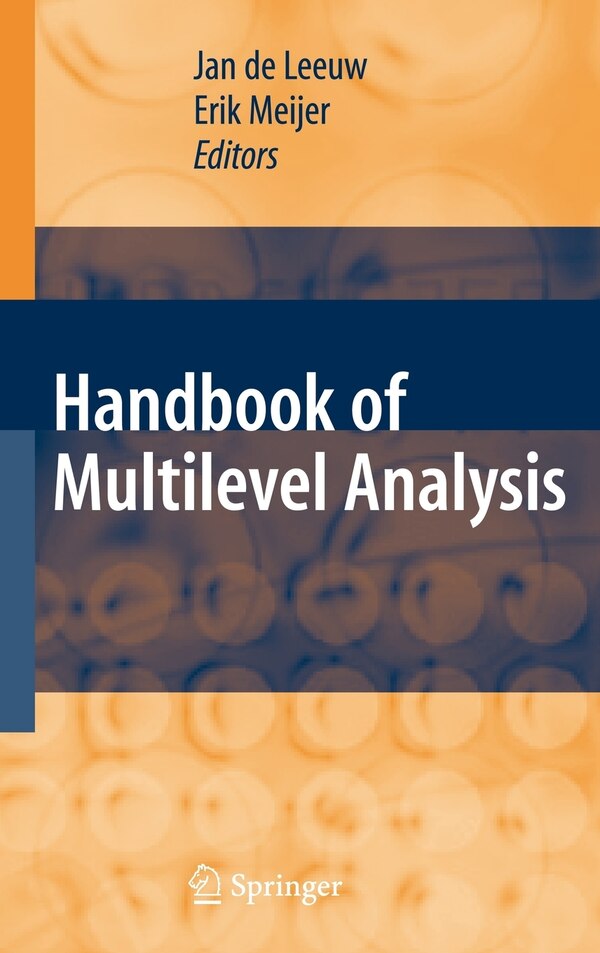 Handbook Of Multilevel Analysis by Jan Deleeuw, Hardcover | Indigo Chapters