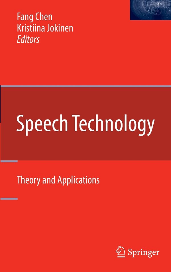 Speech Technology by Fang Chen, Hardcover | Indigo Chapters