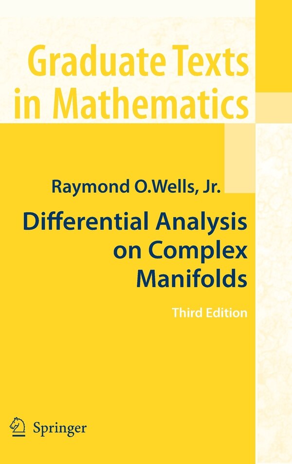 Differential Analysis on Complex Manifolds by Oscar Garcia-Prada, Hardcover | Indigo Chapters