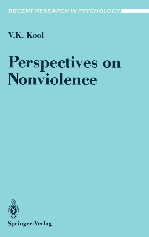 Perspectives on Nonviolence by V K Kool, Hardcover | Indigo Chapters