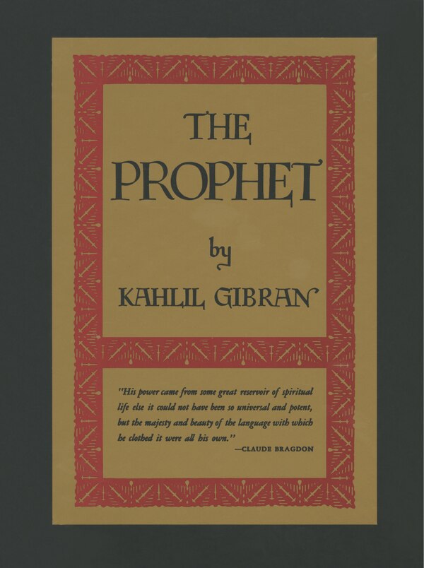 The Prophet by Kahlil Gibran, Hardcover | Indigo Chapters