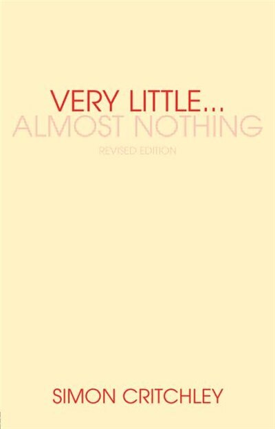 Very Little by Simon Critchley, Paperback | Indigo Chapters