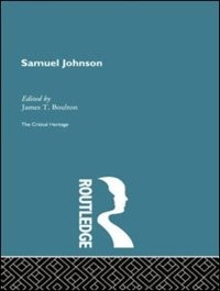 Samuel Johnson by James T. Boulton, Paperback | Indigo Chapters