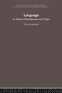 Language by Otto Jespersen, Paperback | Indigo Chapters