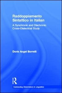 Raddoppiamento Sintattico in Italian by Doris Angel Borrelli, Hardcover | Indigo Chapters