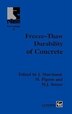 Freeze-thaw Durability Of Concrete by J Marchand, Hardcover | Indigo Chapters