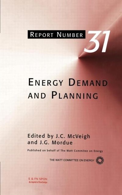 Energy Demand and Planning by J.C. Mcveigh, Hardcover | Indigo Chapters