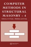 Computer Methods In Structural Masonry - 4 by G N Pande, Hardcover | Indigo Chapters