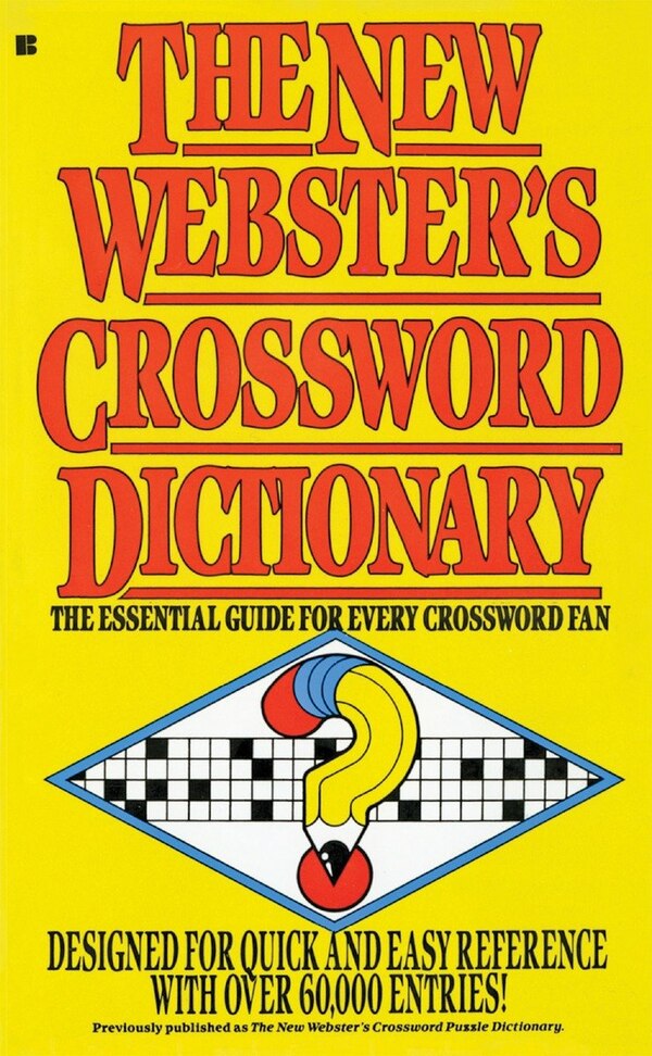 The New Webster's Crossword Dictionary by Lexicon Publications, Mass Market Paperback | Indigo Chapters