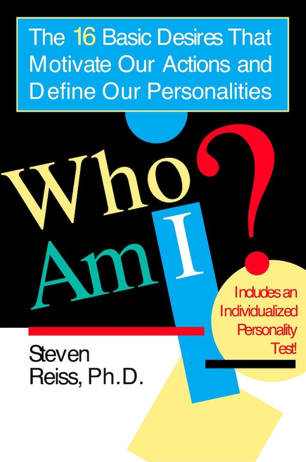 Who Am I? by Steven Reiss, Paperback | Indigo Chapters