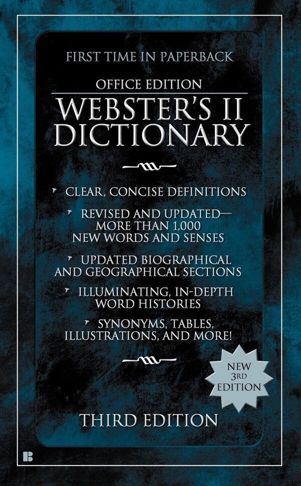 Webster's Ii Dictionary by Houghton Mifflin Co., Mass Market Paperback | Indigo Chapters