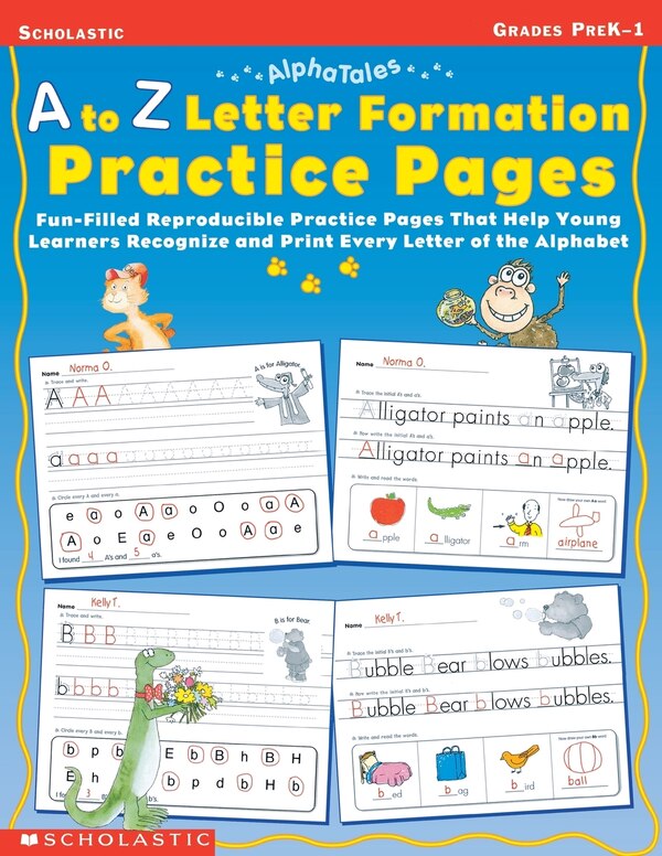 AlphaTales: A to Z Letter Formation Practice Pages by Scholastic, Paperback | Indigo Chapters