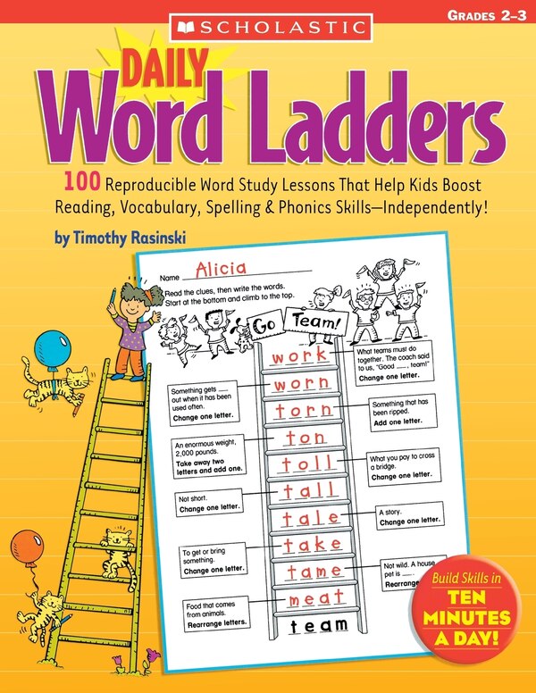 Daily Word Ladders: Grades 2-3 by Timothy V. Rasinski, Paperback | Indigo Chapters