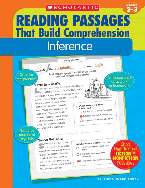 Reading Passages That Build Comprehension: Inference Grades 2-3 by Linda Beech, Paperback | Indigo Chapters