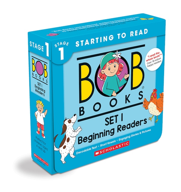 Bob Books - Set 1: Beginning Readers Box Set | Decodable Phonics Books Ages 4 and up Kindergarten (Stage 1: Starting to Read) by Bobby Lynn Maslen