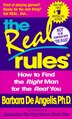 The Real Rules by Barbara De Angelis, Mass Market Paperback | Indigo Chapters