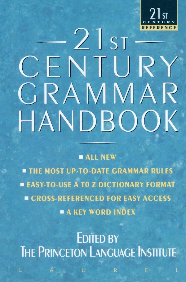 21st Century Grammar Handbook by Barbara Ann Kipfer, Paperback | Indigo Chapters