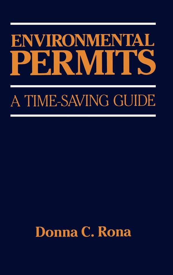 Environmental Permits by Donna Rona, Hardcover | Indigo Chapters