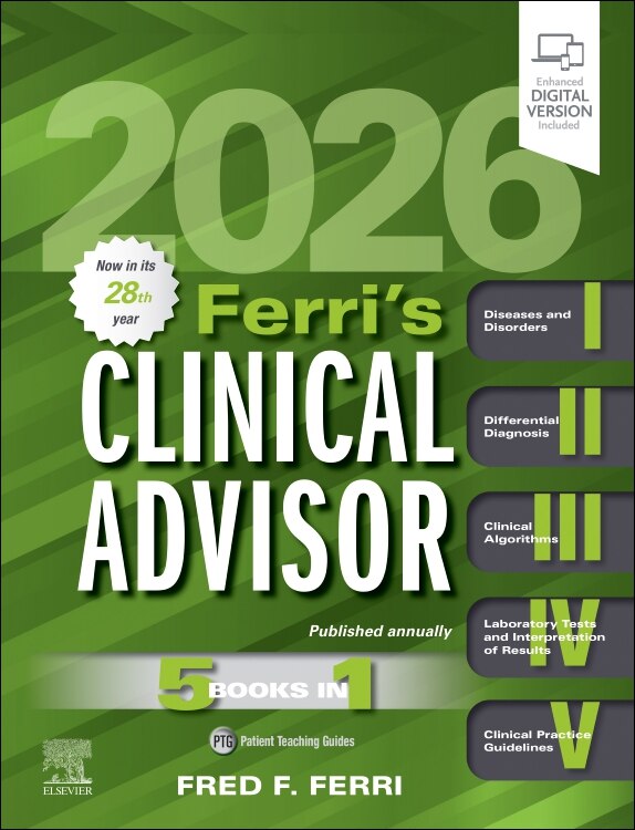 Ferri's Clinical Advisor 2026 by Fred F. Ferri, Hardcover | Indigo Chapters