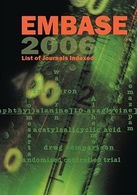 Embase List Of Journals Indexed 2006 by Embase Embase, Paperback | Indigo Chapters